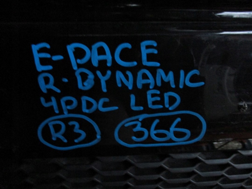 фото №14, Бампер jaguar e pace 4x pdc r-dynamic противотуманная фара led