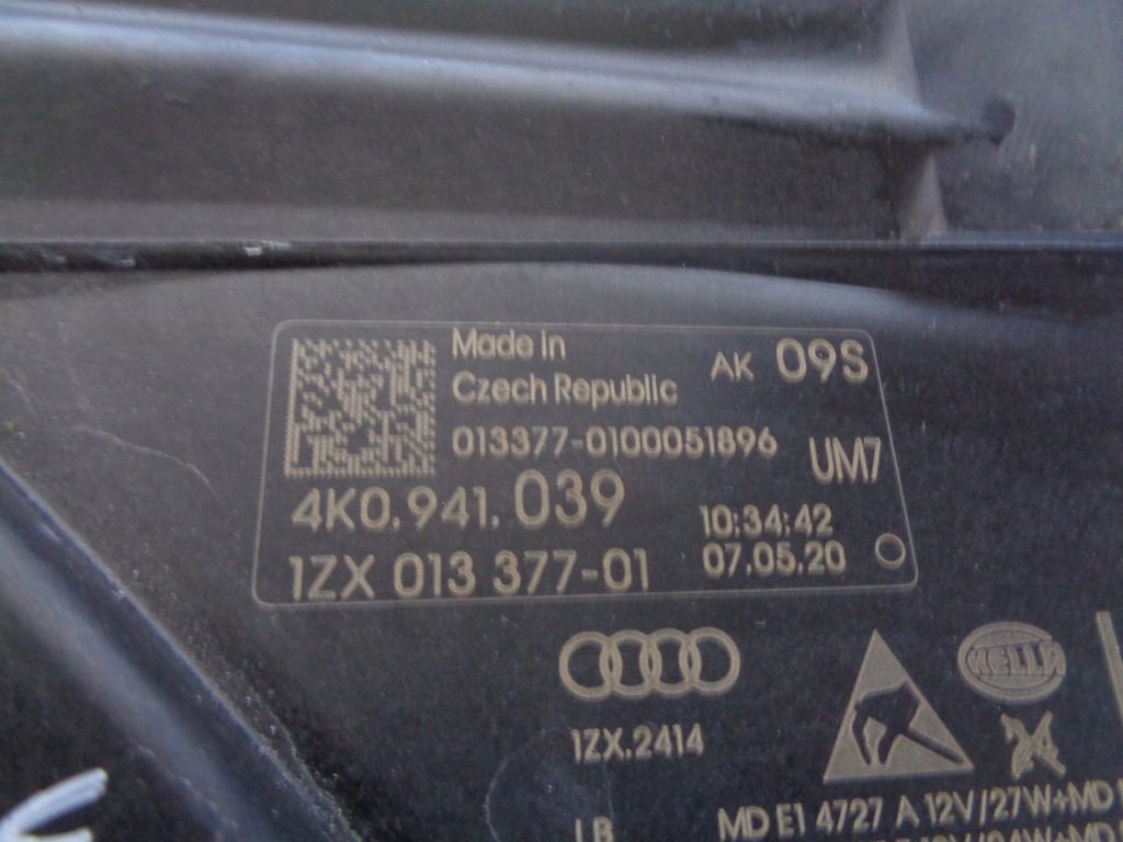 фото №8, Лампа ліва фара audi a6 c8 4k 4k0 18- full led