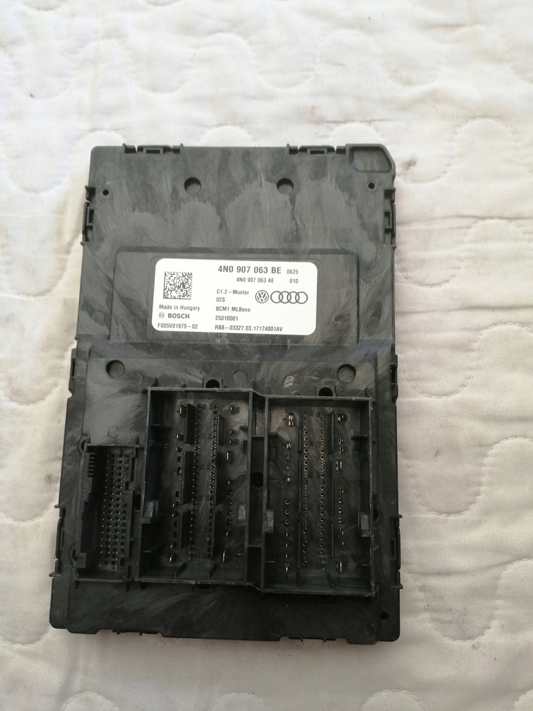 фото №1, Модуль комфорта блок управления блок управления бортовой сетью 4n0907063be