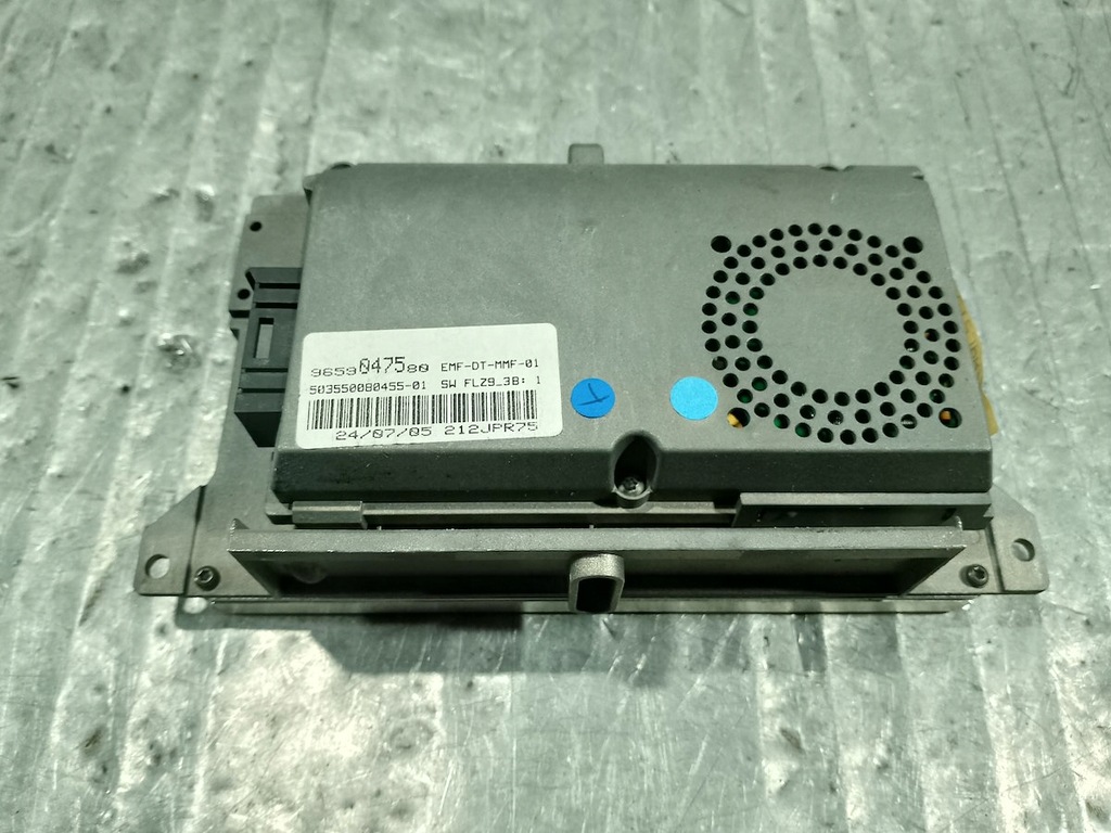 фото №5, Дисплей радіо peugeot 307 sw 9659047580