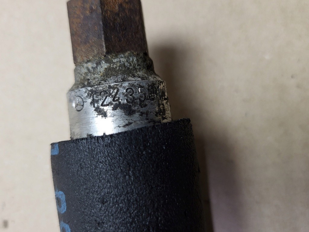 фото №9, Клапан asd шланг кронштейн mercedes 190 w201 w124 1243505057 1243501280 оригінальний номер