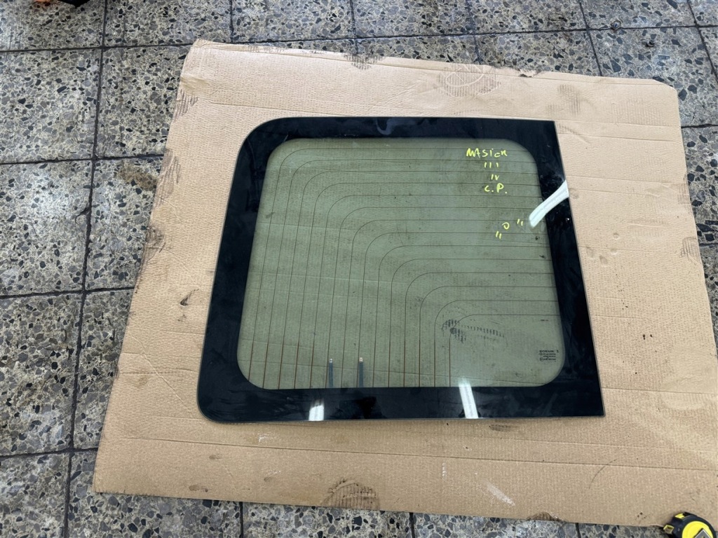 Купить Стекло дверь левая задний задняя подогрев renault master 3 3 4 iv