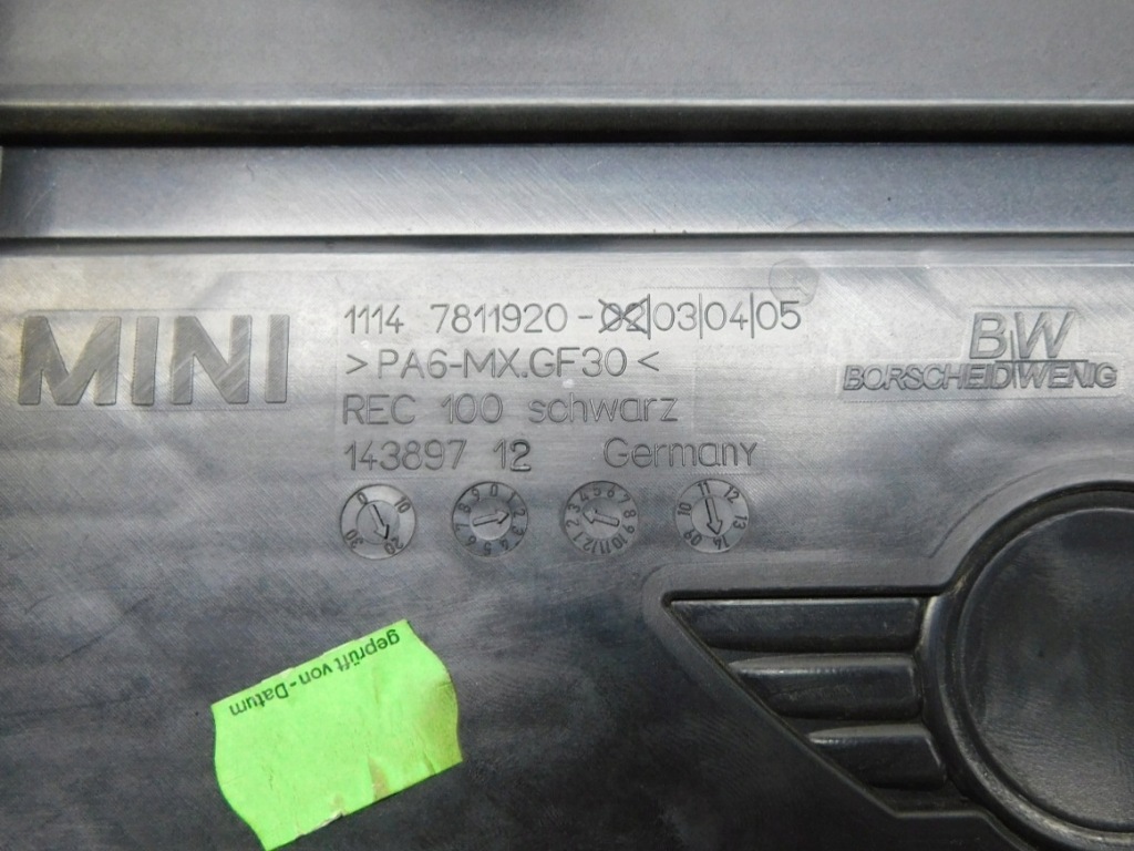 фото №4, Кришка двигуна 7811920 - mini cooper s countryman r60 r61 1.6d