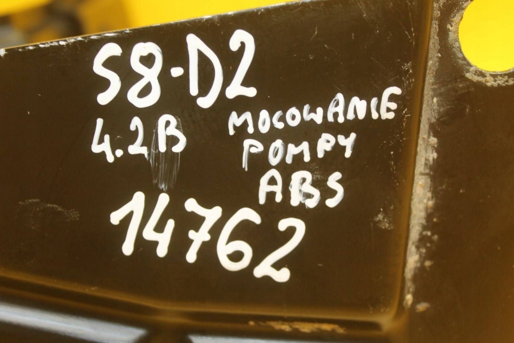 фото №11, Каркас кронштейн насоса abs audi a8 d2 s2 nr14762