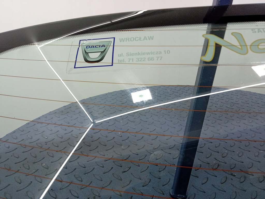 фото №3, Renault clio iii 3d hb стекло крышки задняя задний