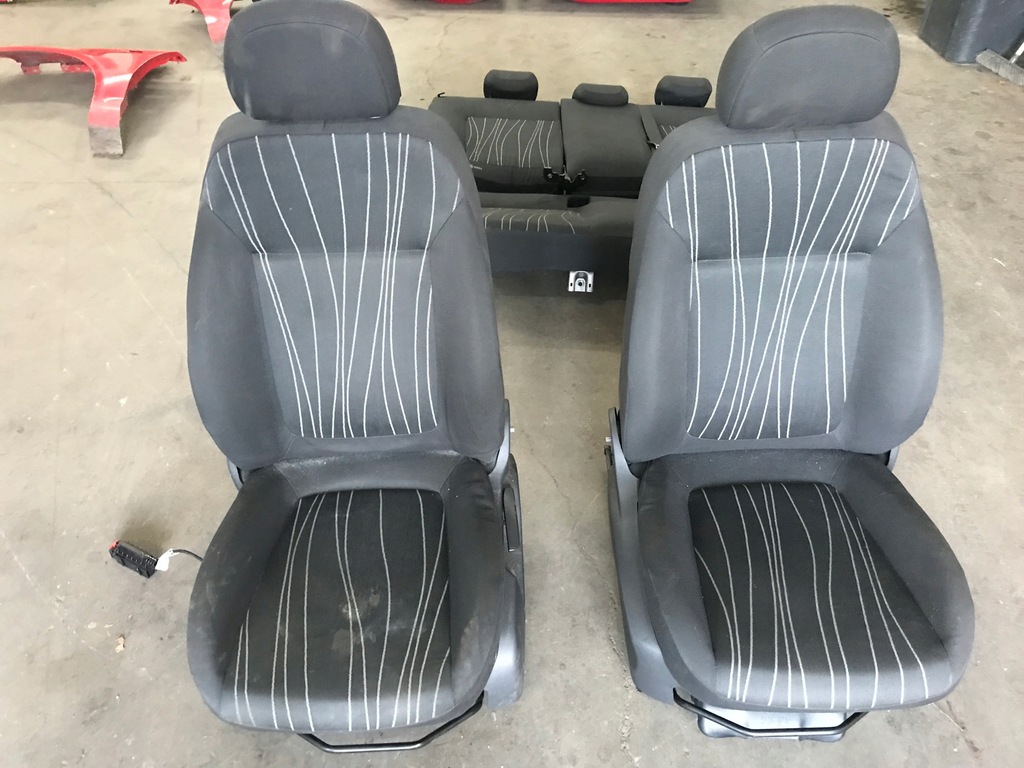 фото №1, Opel corsa d 5d сидіння заднє сидіння комплект з підігрівом