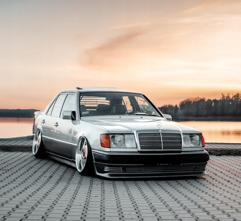 Бампер передний w стиль ang sport с волокна стеклянного do mercedesa-benz w124 Киев