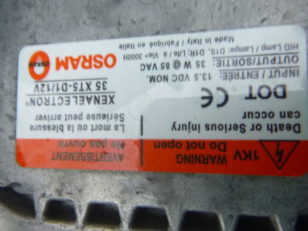 фото №6, Лампа передня ліва chevrolet corvette c6