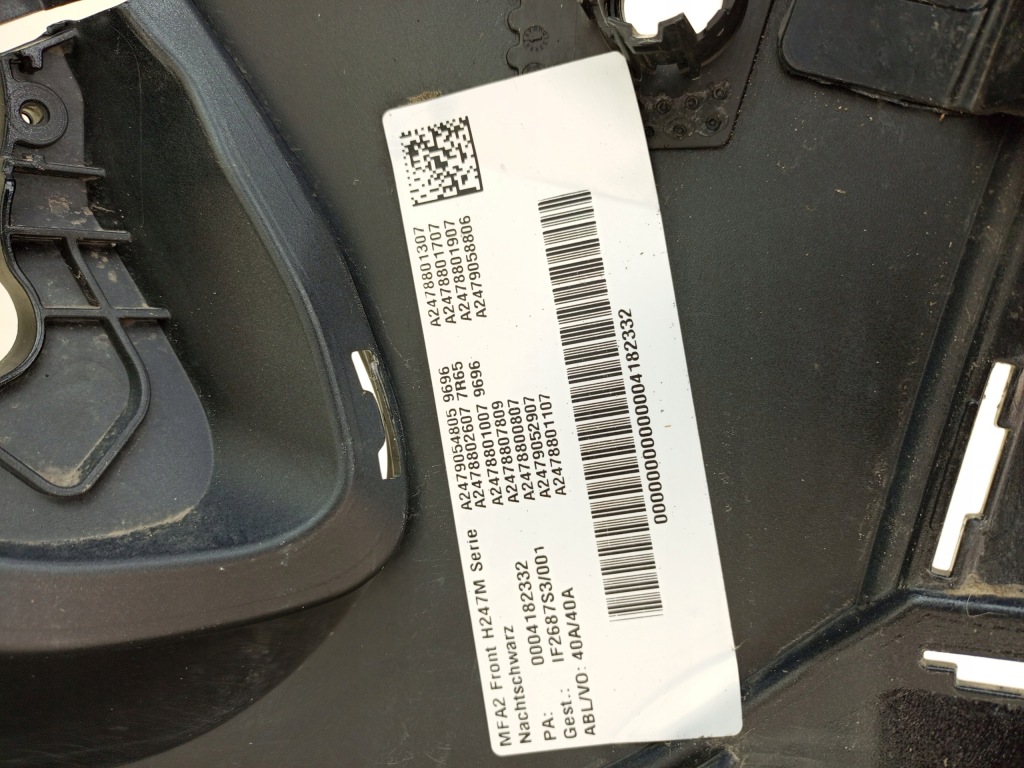 Mercedes gla w247 ii 2 рестайлінг  2023- бампер перед передній a2478801007 в Україні