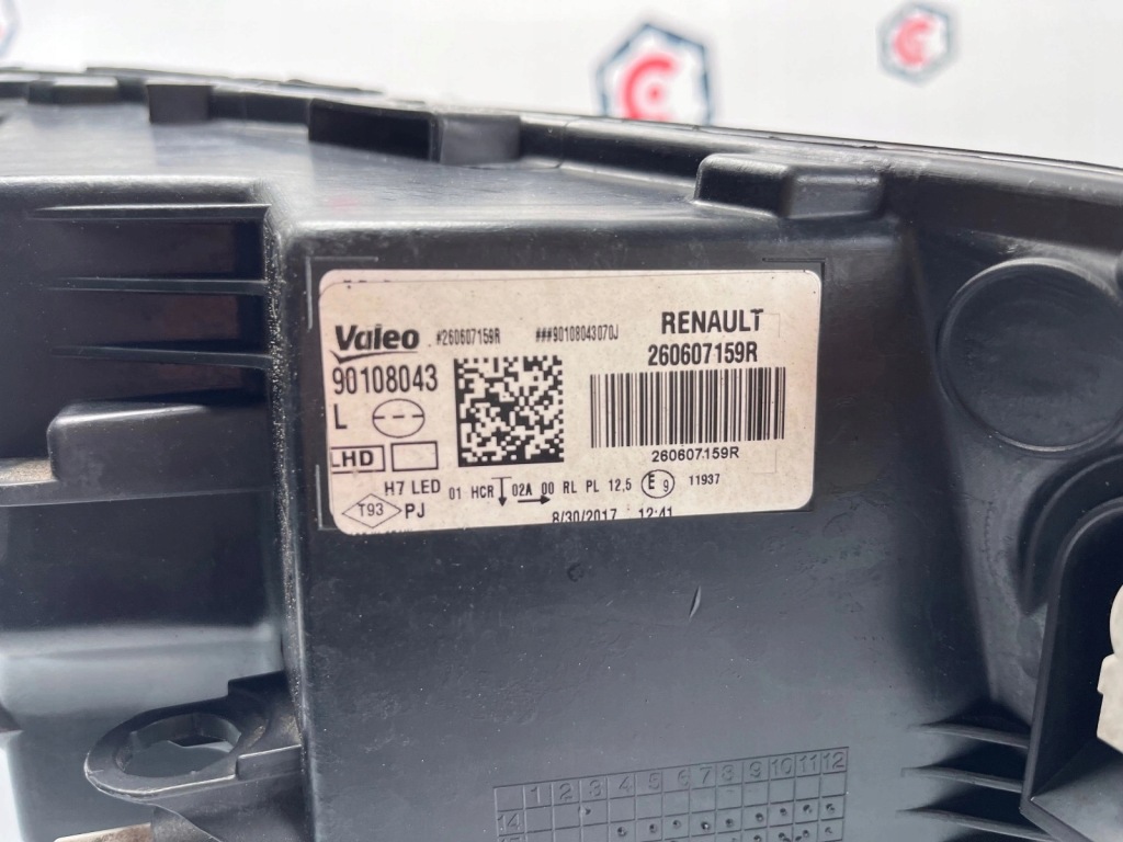 Фара фара левая перед renault megane iv led Цена