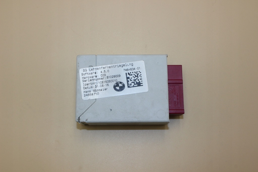 фото №1, Модуль блок управления сиденье bmw f46 f46 f48 7464634