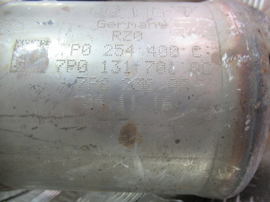 фото №1, Каталізатор фільтр dpf 7p5 vw touareg 3.0 tdi