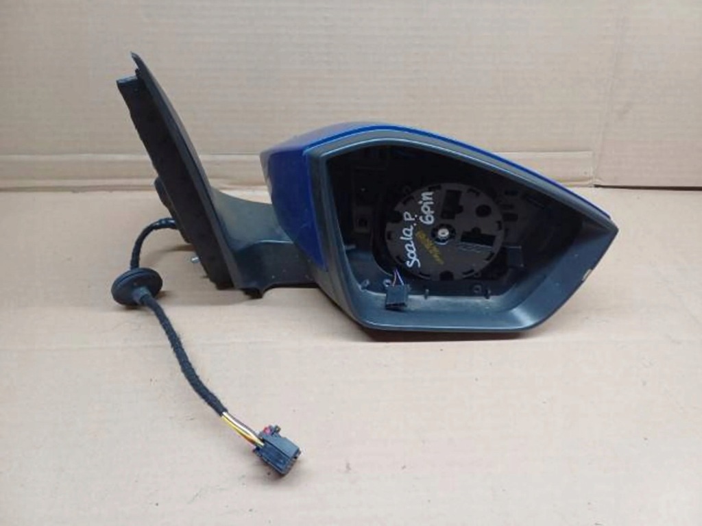 фото №1, Дзеркало зовнішнє двері праве skoda scala 19- anglik 6 pin lf5w