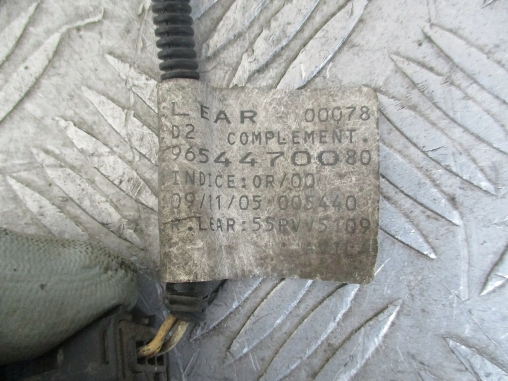 фото №7, Джгут датчика 9654470080 peugeot 407 04-11r