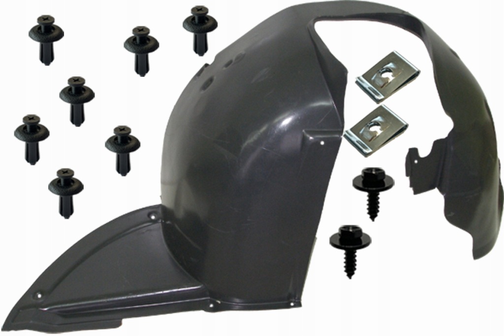 фото №1, Peugeot 307 05-07 подкрылок правое перед клипсы