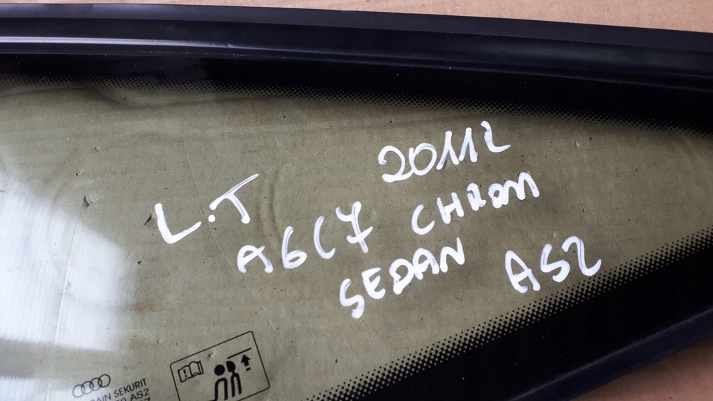 фото №6, A6 c7 4g скло кузовна ліва лівий задня sedan 11r