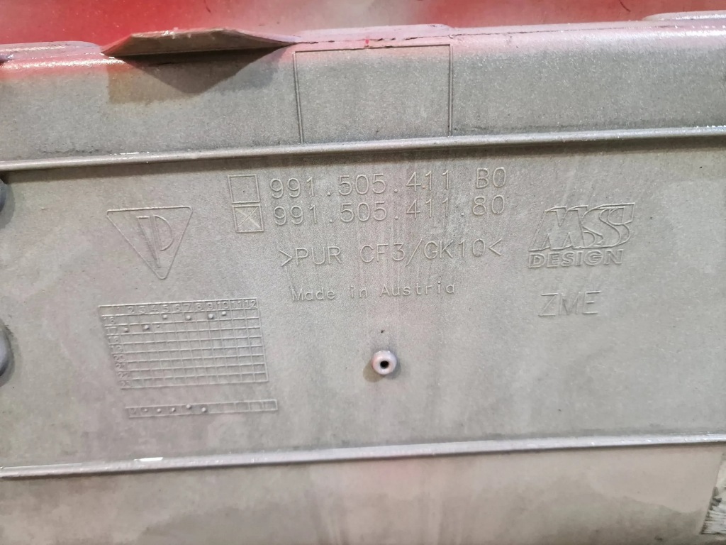 Porsche 911 991 991.2 mk2 gt3 lift 17-19 бампер спойлер задняя в Украине