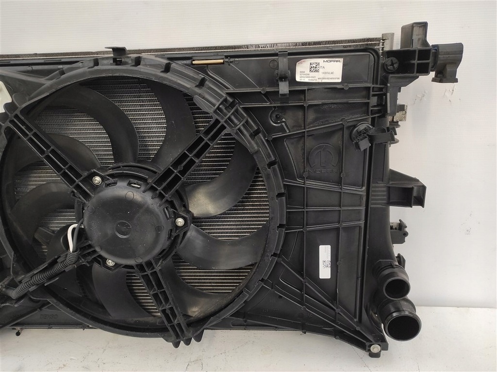 фото №7, Радиатор вентилятор jeep renegade 1.6 fiat 500x