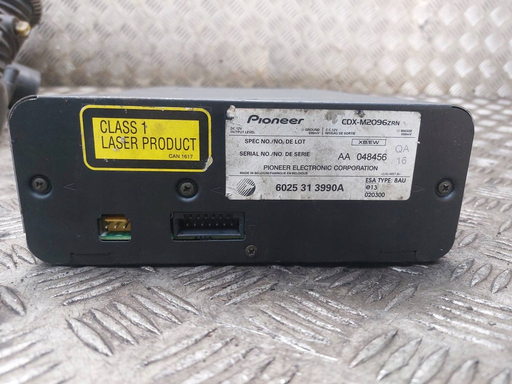 фото №6, Чейнджер дисков pioneer renault espace iii 6025313990a