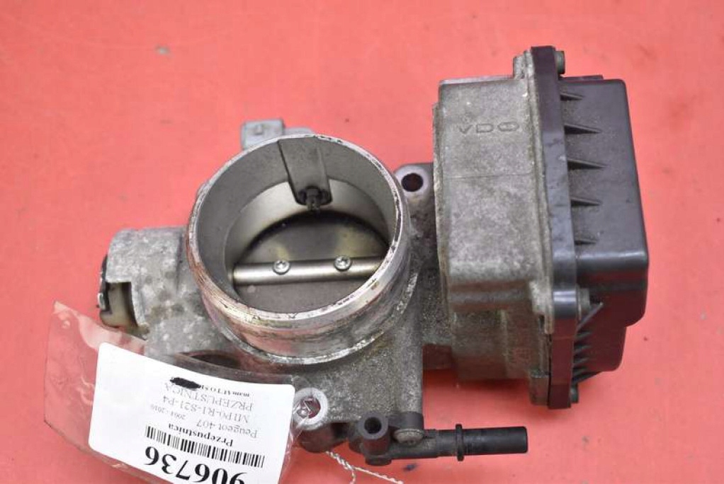 фото №5, Дросельна заслінка 9648053780 peugeot 407 1.8 16v 116 km 04-10