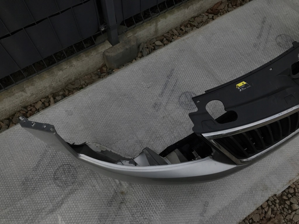 фото №6, Skoda rapid 5j бампер перед передний bez отверстий 2012-2020