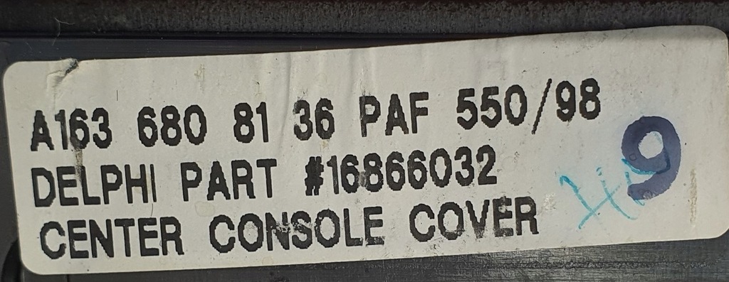 фото №5, Рамка захист dekor радіо mercedes ml w163