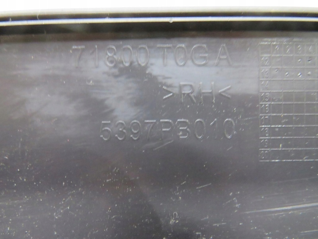 фото №10, Молдинг порог правая honda crv iv 5397pb010