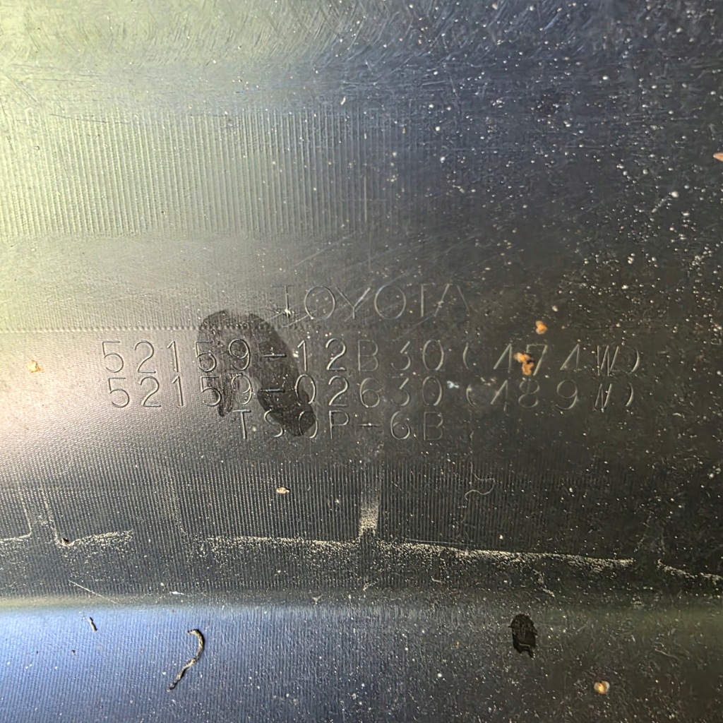 фото №11, Бампер задний toyota corolla e15 2008-2013r 52159-12b30