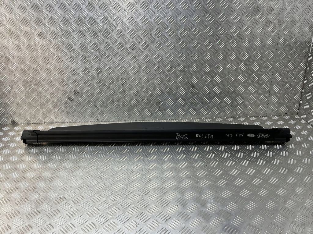 фото №11, Bmw оригинальный номер 7222208 x3 f25 шторка багажника задняя задняя czarna