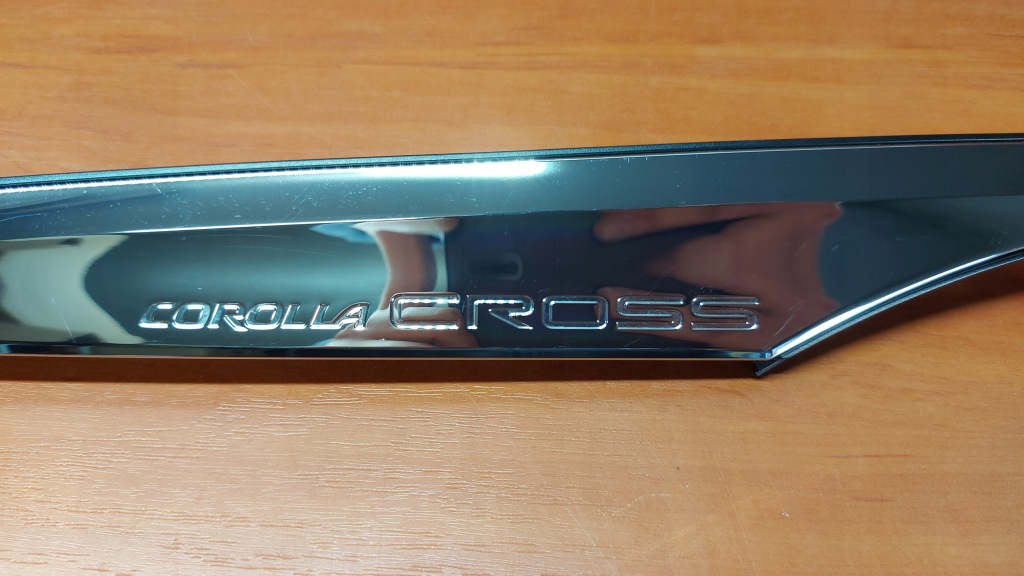 фото №4, Молдинг верхний хром левая левый задняя toyota corolla cross 21-