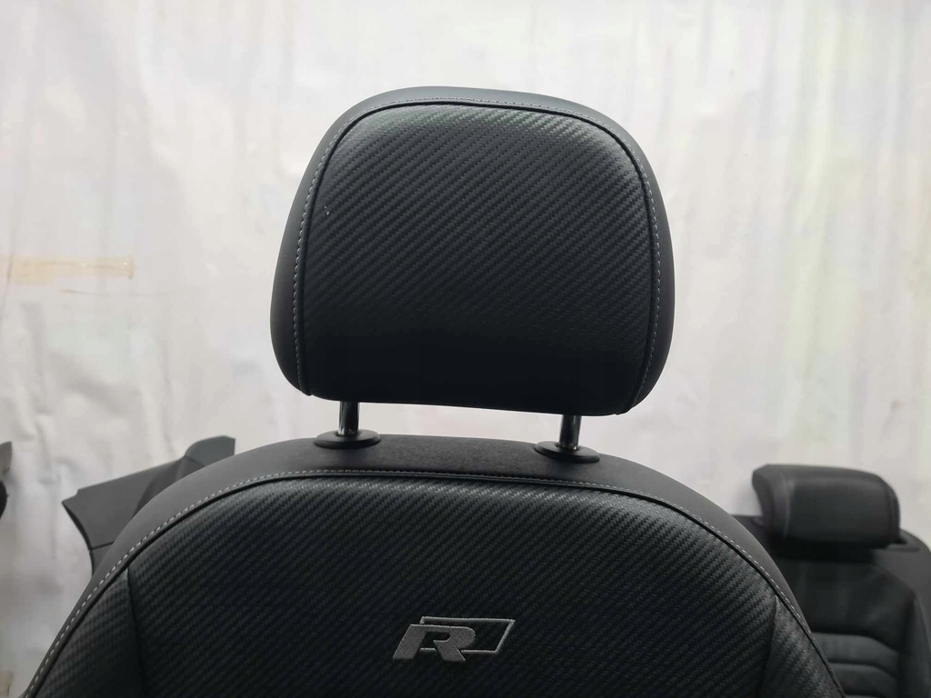 фото №7, Vw arteon середина r-line сиденье заднее сиденье обшивки niebieski led