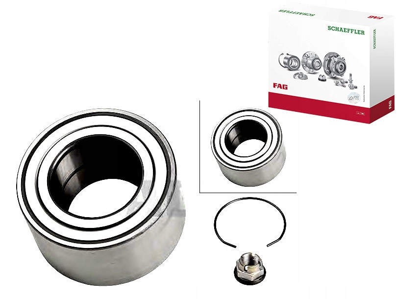 фото №3, Fag підшипник колеса перед renault clio ii thalia