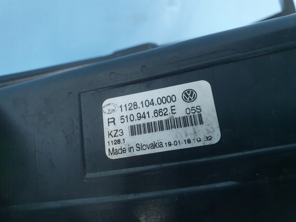 фото №5, Противотуманная фара vw golf 7 vii sportsvan lift правый перед