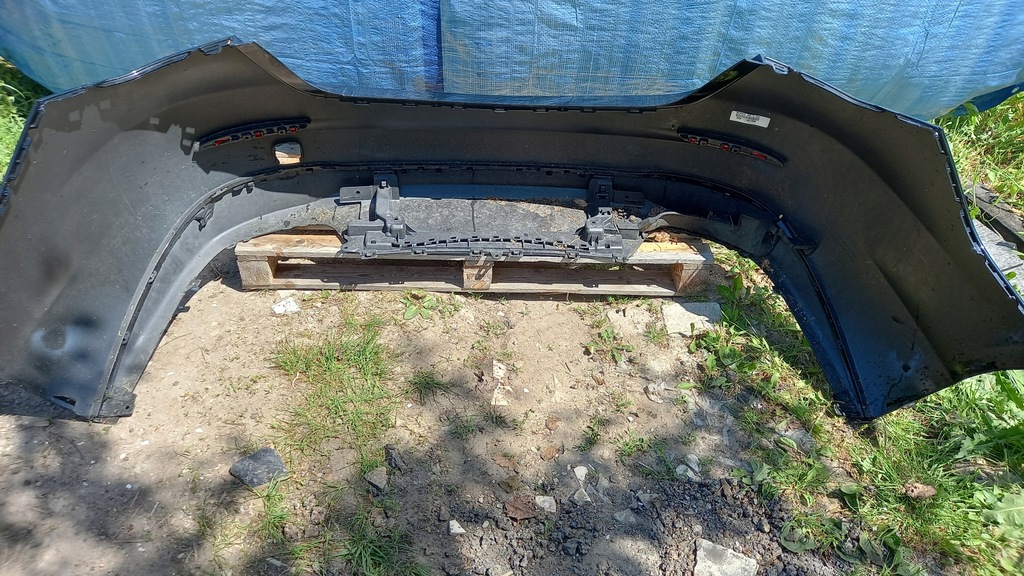 фото №7, Mercedes cklasa w206 бампер задня задній чорний