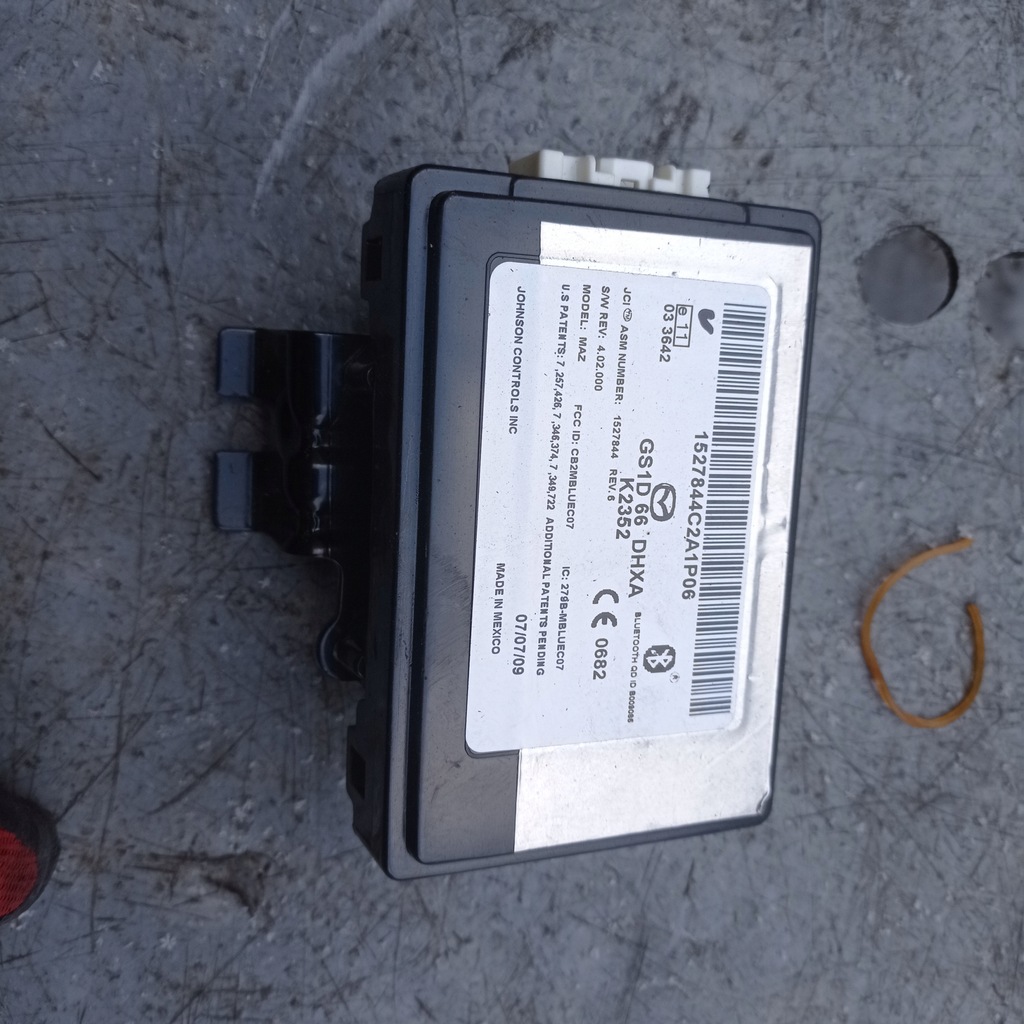 фото №2, Модуль bluetooth mazda 6 ii gh gs1d66dxha