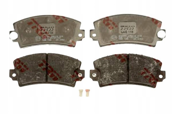 фото №10, Gdb148 trw гальмівні колодки гальмівні /p/ renault