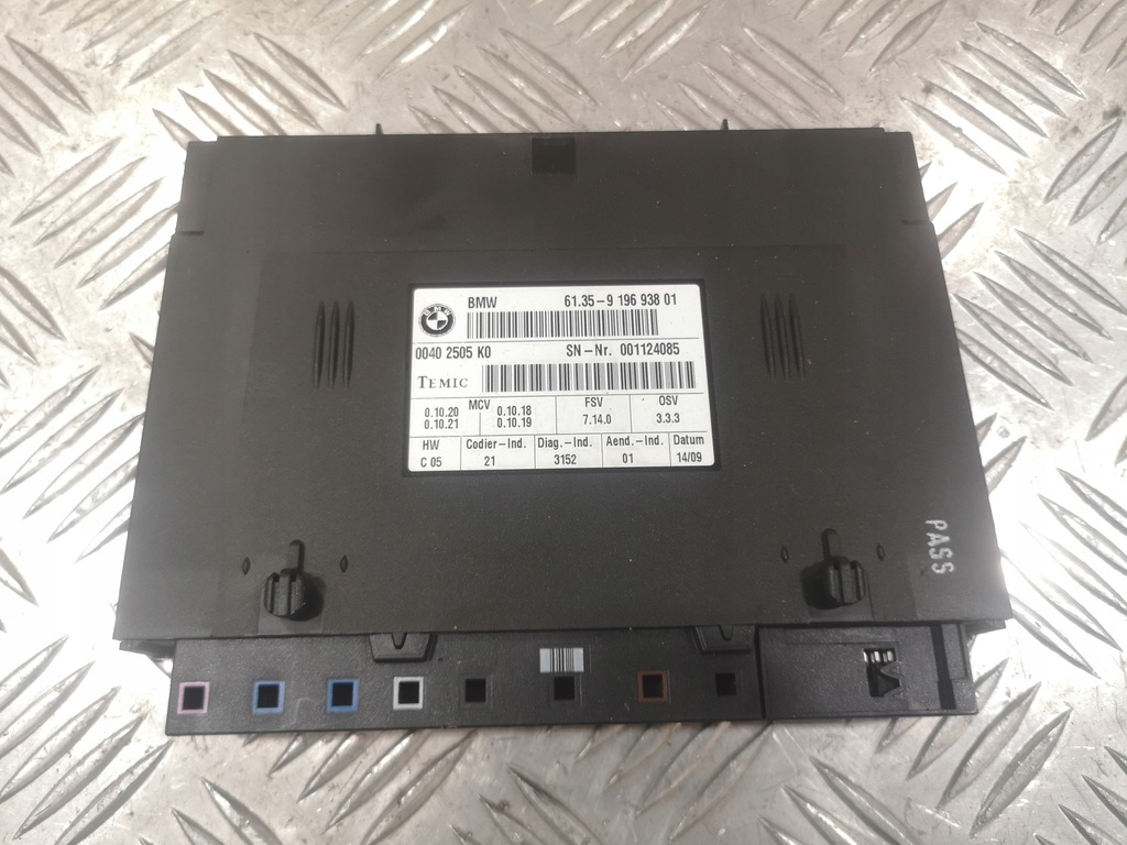 фото №1, Модуль блок управления сиденье bmw e93 cabrio 9196938