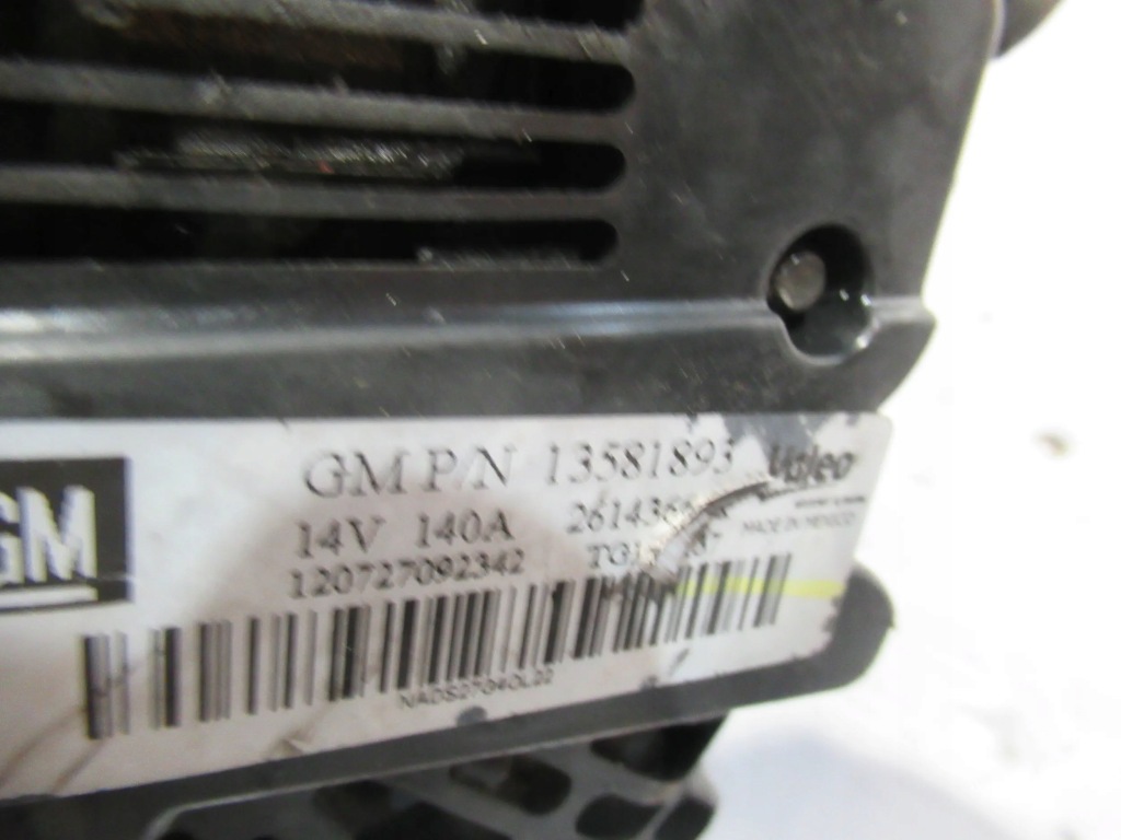 Генератор 13581893 opel astra iv 1.4 turbo в Украине