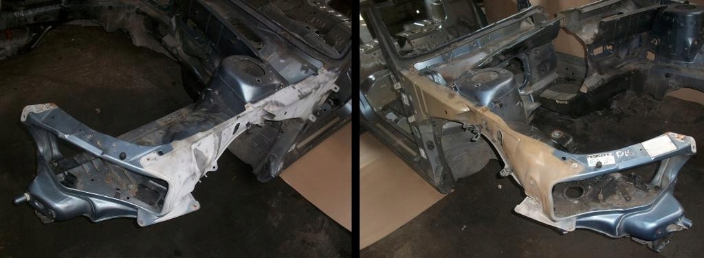 фото №1, Четверть лонжерон правая peugeot 406 lift kmdc