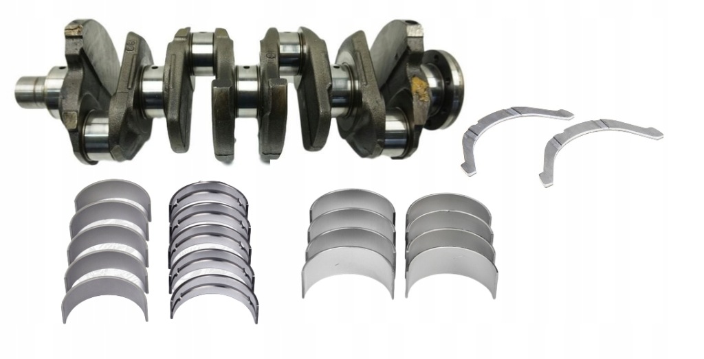 Купить Wał коленчатый с вкладышами opel 1.9dti f9q