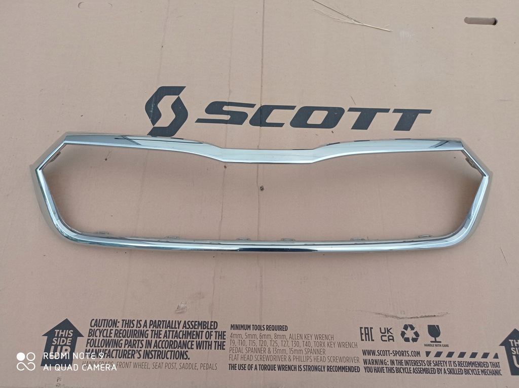 фото №1, Skoda octavia iv 5e3853761 хром решітка радіатора