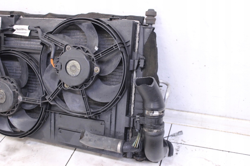 фото №8, Комплект радиатор вентиляторы jaguar x-type 2.0 d