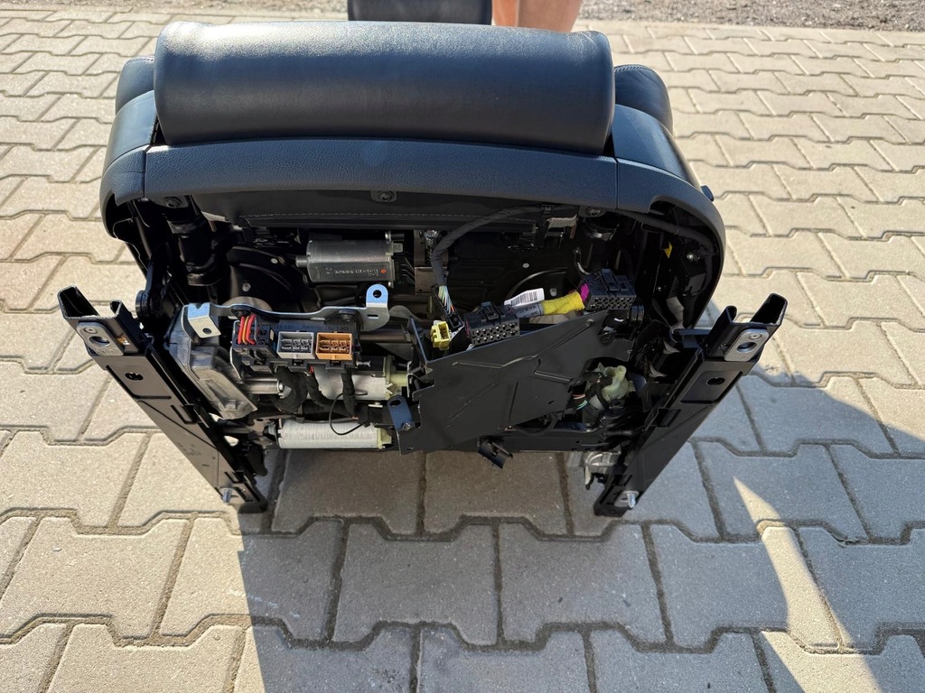 фото №6, Audi a8 d3 lift сидіння лівий водія шкіра пам'ять з підігрівом