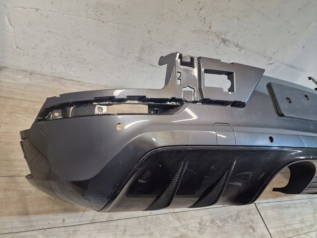 фото №7, Бампер задняя задний porsche cayenne coupe turbo gt карбон