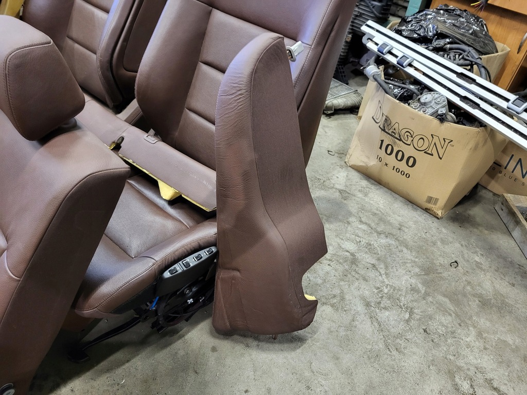 фото №12, Mercedes w212 sedan сидіння комплект шкіра надувний