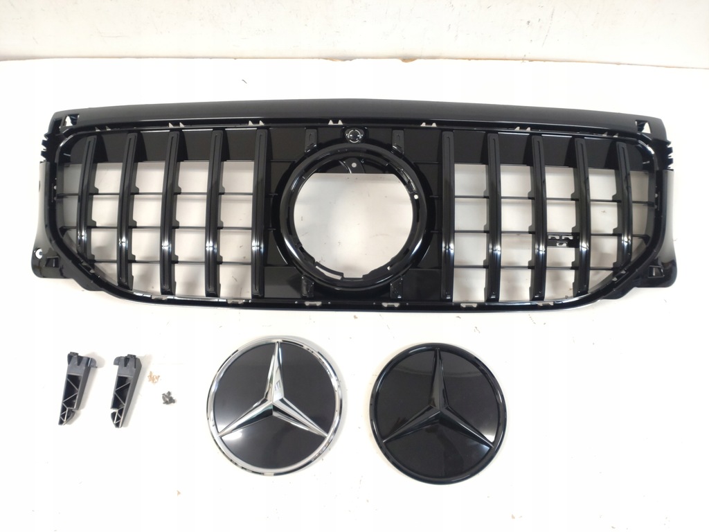 фото №8, Новий решітка радіатора решітка радіатора радіатора mercedes glb lift x247 gt full black 2023-