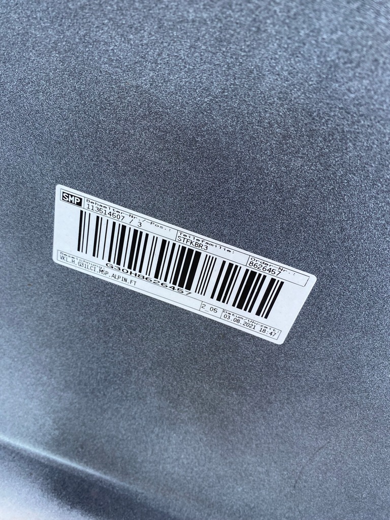 фото №8, Bmw 5 g31 lci lift 20- бампер задний задняя m набор