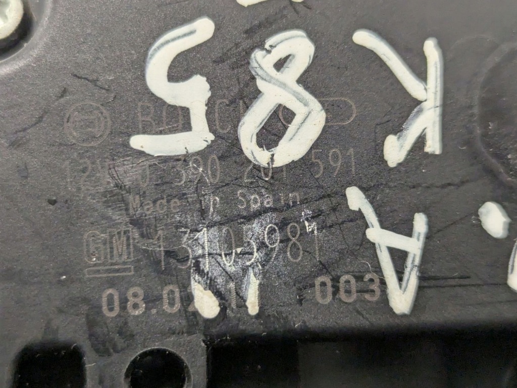 фото №6, Моторчик дворники стекло задний opel astra h facelift 2008 13105981