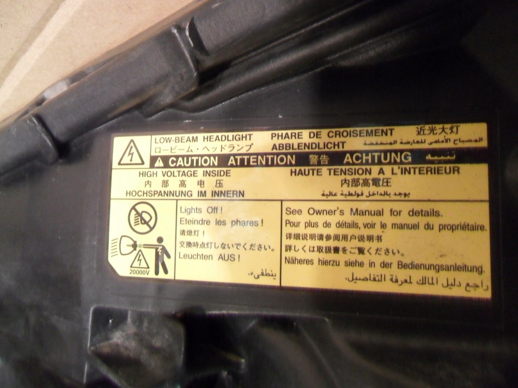 фото №16, Фара левый ксенон legacy outback iv '09-14