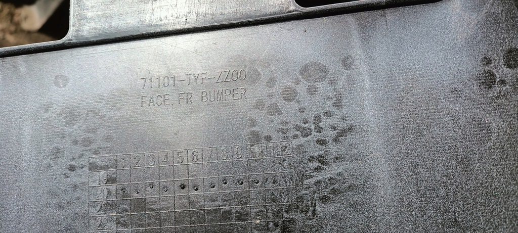 фото №7, Бампер передній honda e electric 19 71101-tyf-zz00